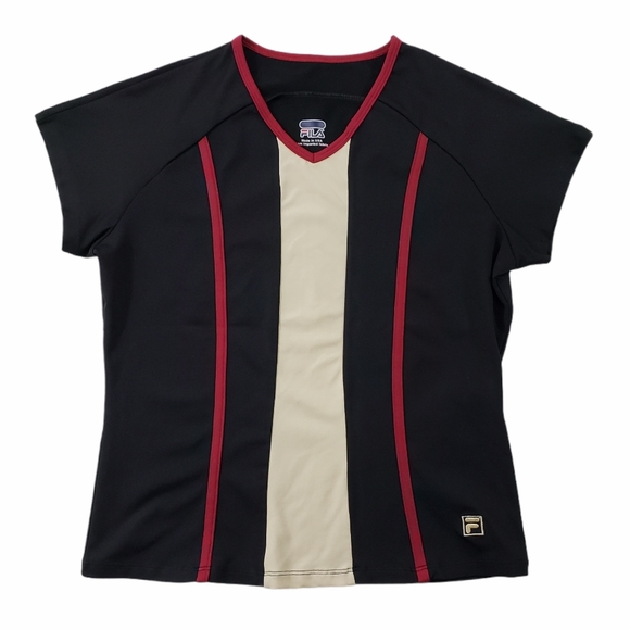 Fila Large Colorblock Compression Short Sleeve H - Picture 1 of 8